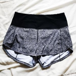 EUC Lululemon Speed Up Running Shorts 4